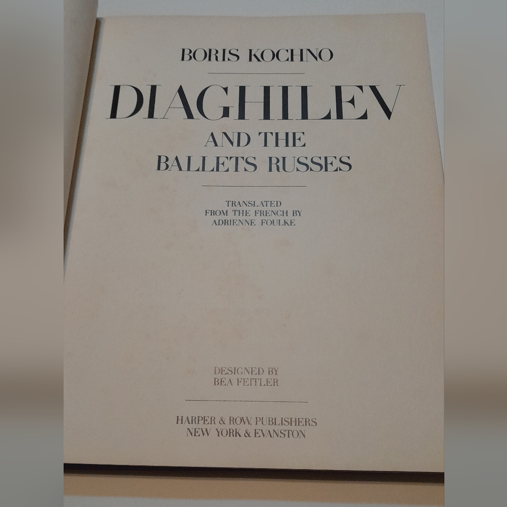 DELETING 4/23 - Diaghilev and the Ballets Russes by Boris Kochno - Picture 4 of 16